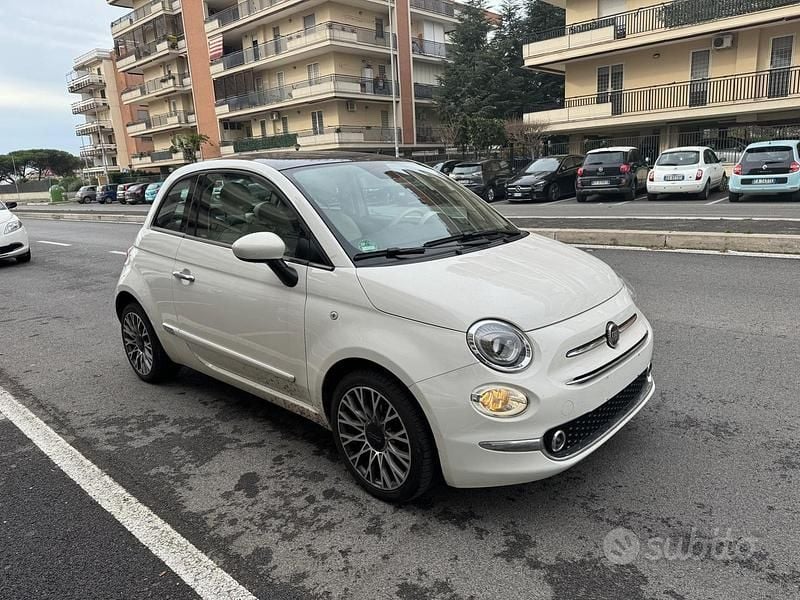 Usata Fiat 500 Lounge 69 CV (50 kW) 2019 Bianco Coupé