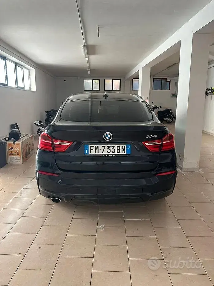 Usata BMW X4 M Sport 190 CV (139 kW) 2017 Bluazzurro SUV