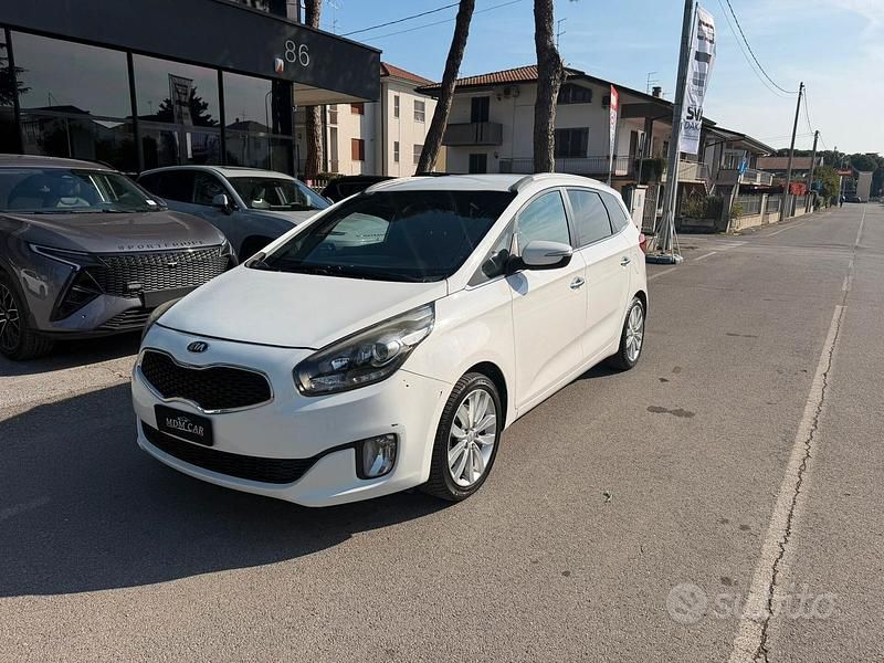 Usata Kia Carens 116 CV (85 kW) 2014 Bianco Monovolume