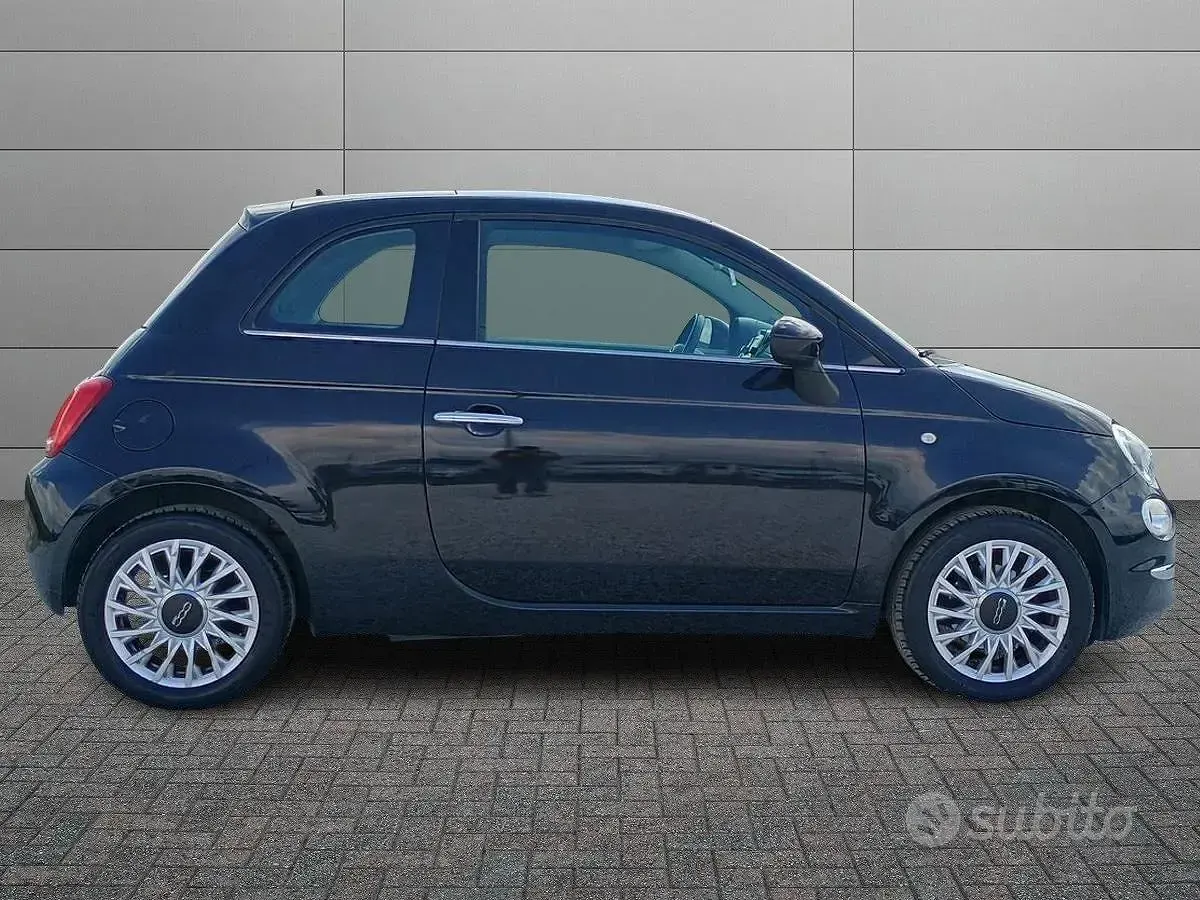 Usata Fiat 500 Lounge 69 CV (50 kW) 2016 Nero Monovolume