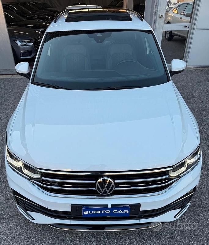Usata VW Tiguan R 200 CV (147 kW) 2021 Bianco SUV