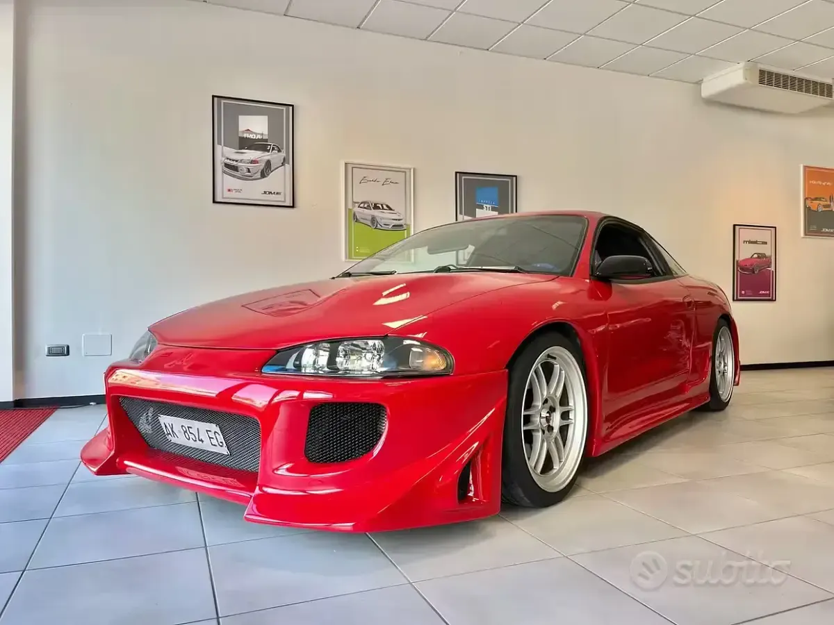 Usata Mitsubishi Eclipse 150 CV (110 kW) 1996 Rosso Coupé