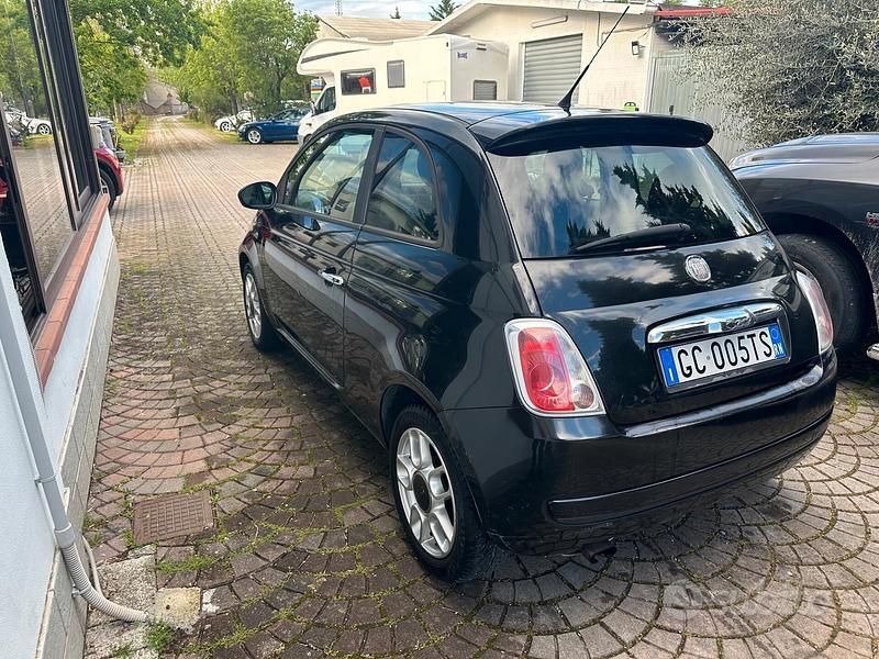 Usata Fiat 500 Lounge 69 CV (50 kW) 2009 Nero Berlina