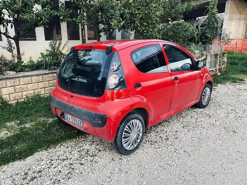Usata Citroën C1 68 CV (50 kW) 2007 Rosso Utilitaria