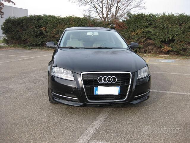 Usata Audi A3 105 CV (77 kW) 2011 Nero Utilitaria