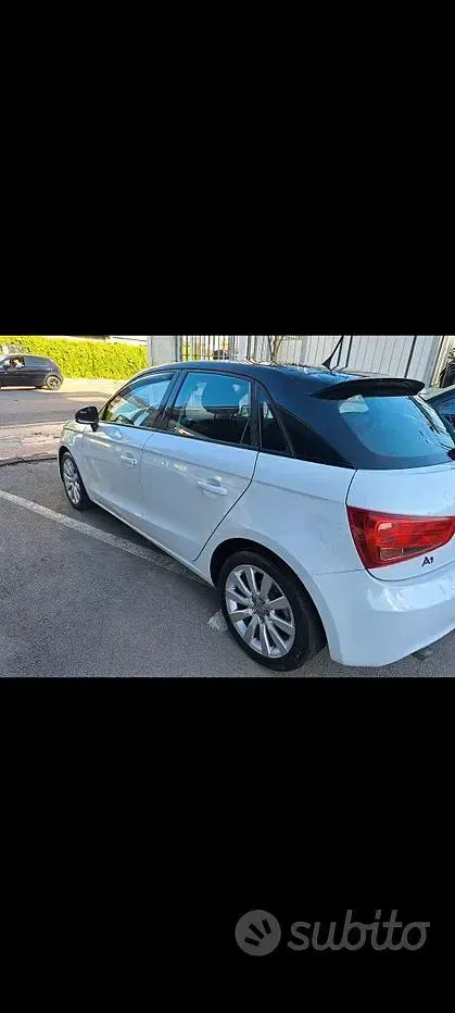 Usata Audi A1 90 CV (66 kW) 2016 Bianco Utilitaria