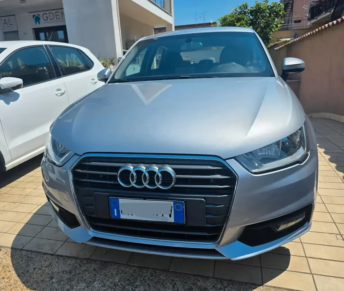 Usata Audi A1 95 CV (69 kW) 2015 Grigio Utilitaria