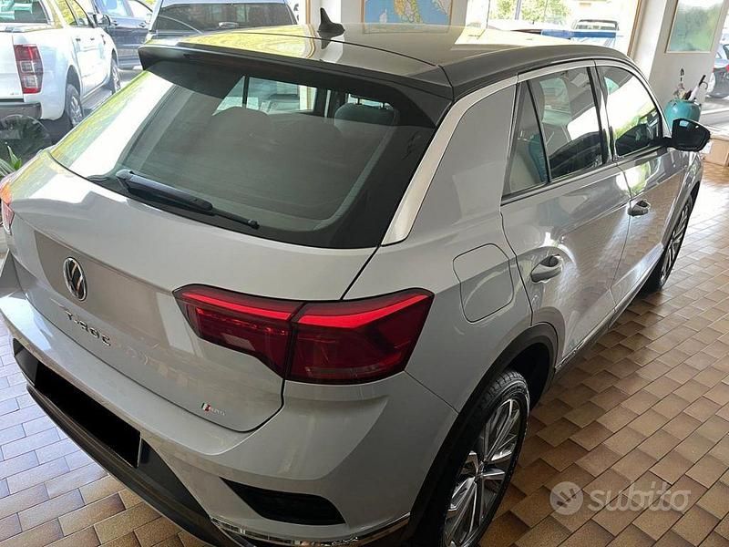 Usata VW T-Roc Style 110 CV (80 kW) 2021 Bianco SUV