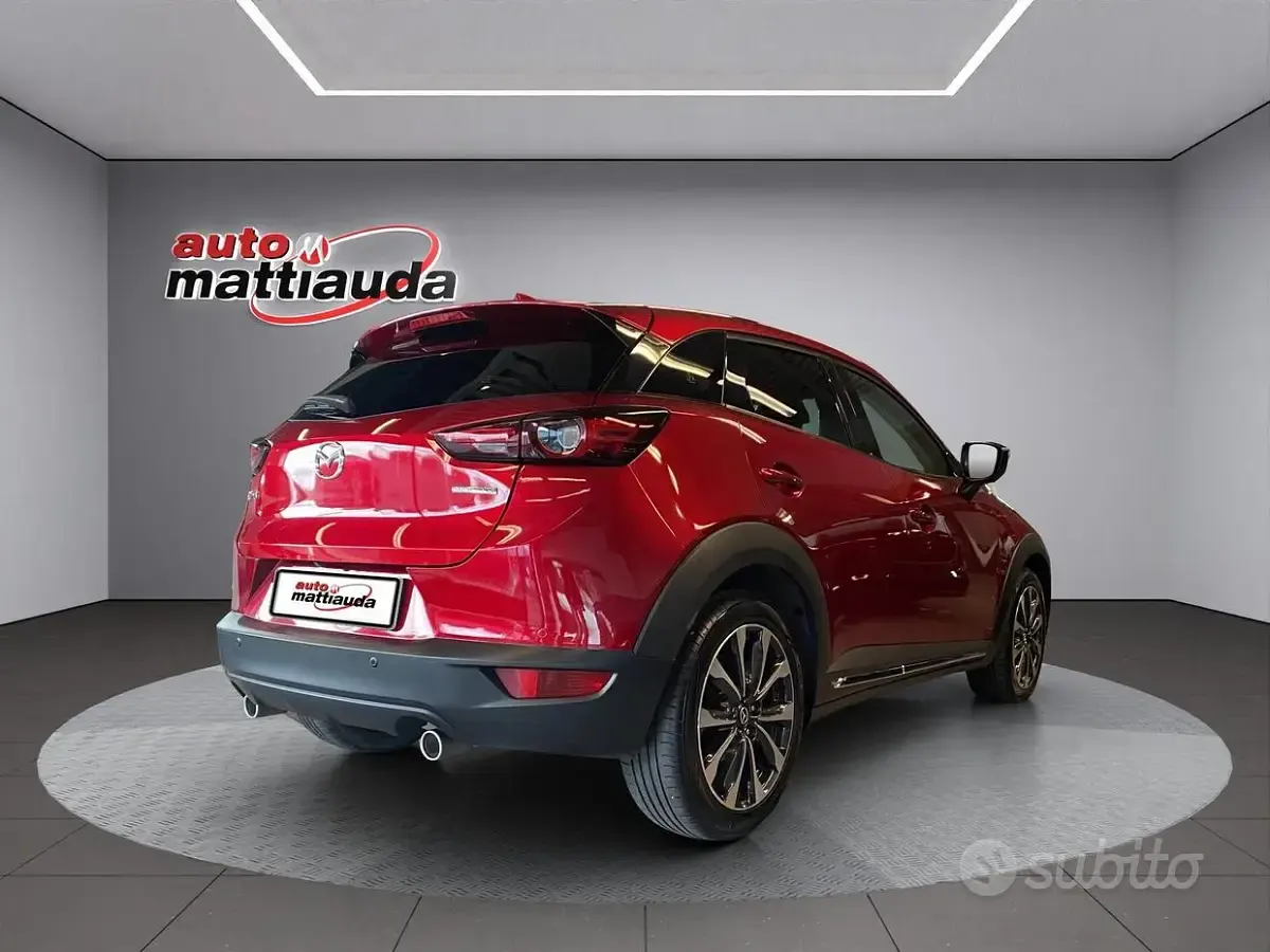 Usata Mazda CX-3 Exceed 121 CV (88 kW) 2021 Rosso SUV