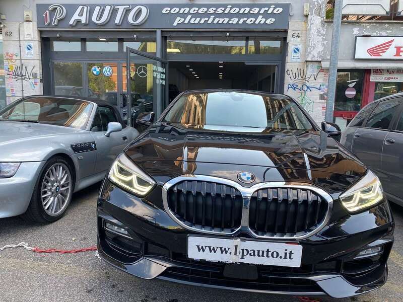 Usata BMW 116 109 CV (80 kW) 2021 Nero Utilitaria