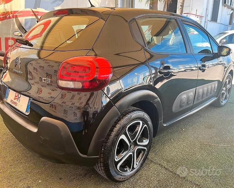 Usata Citroën C3 Feel 75 CV (55 kW) 2018 Nero Utilitaria