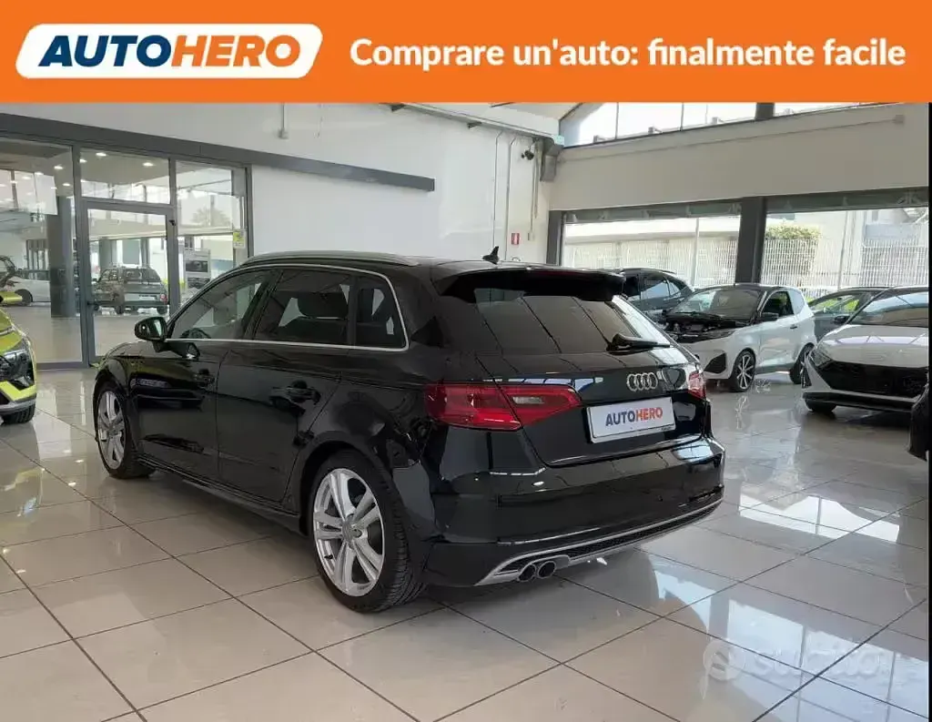 Usata Audi A3 S-Line 150 CV (110 kW) 2016 Nero Berlina