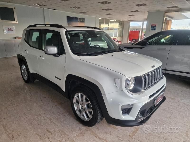 Usata Jeep Renegade 130 CV (95 kW) 2022 Bianco SUV
