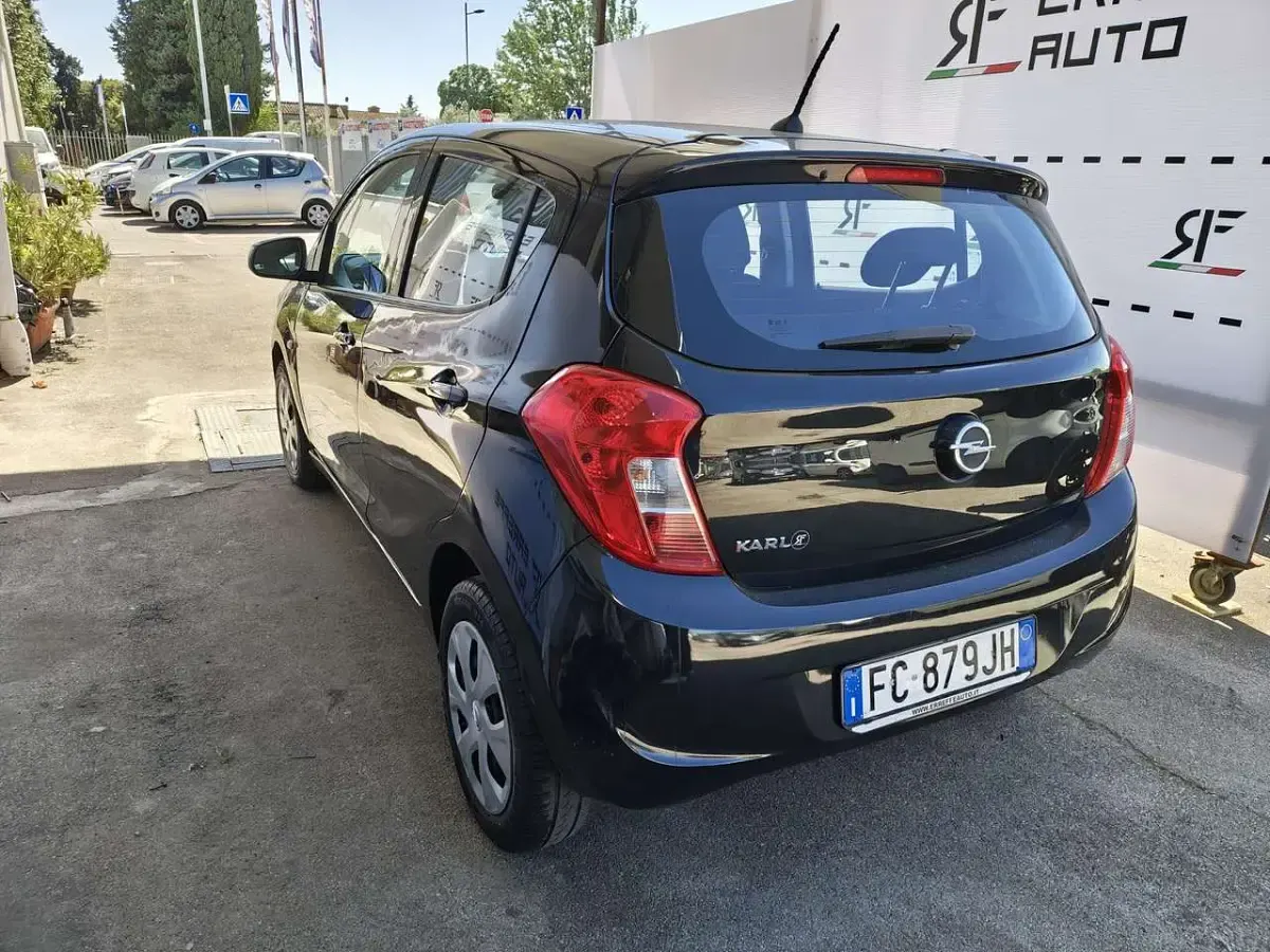 Usata Opel Karl 75 CV (55 kW) 2015 Nero Utilitaria