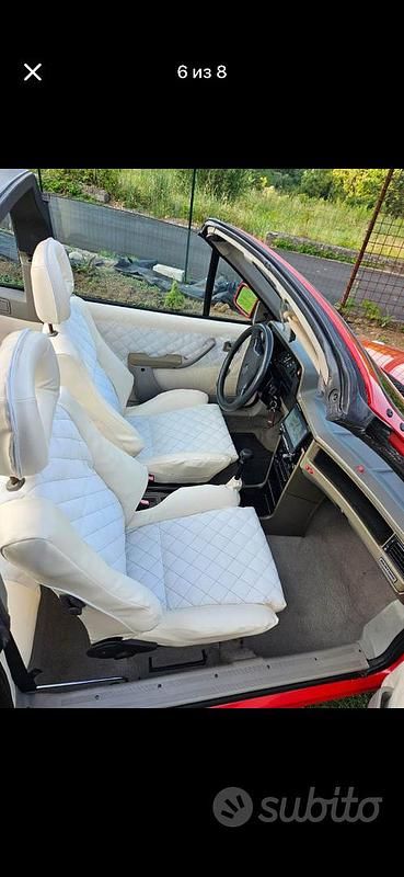 Usata Opel Kadett 75 CV (55 kW) 1989 Rosso Cabrio