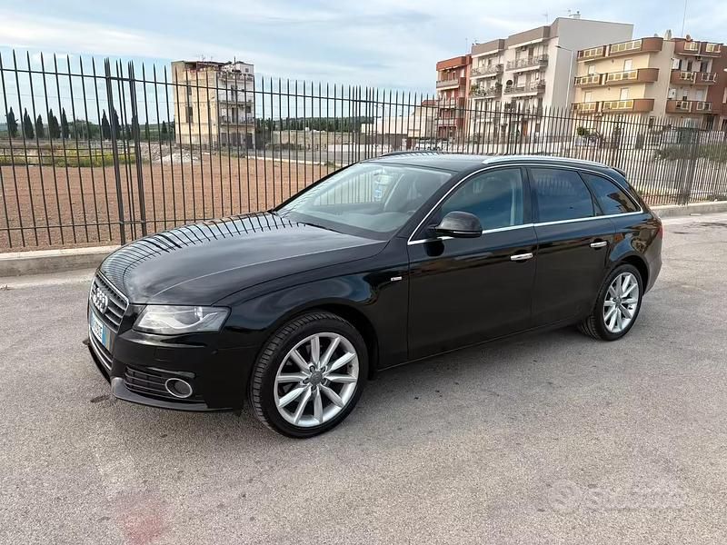 Usata Audi A4 143 CV (105 kW) 2009 Nero Station wagon