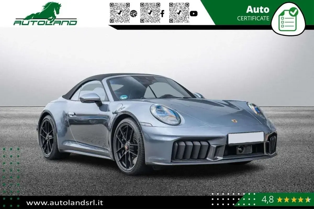 Usata Porsche 992 541 CV (397 kW) 2024 Grigio Cabrio