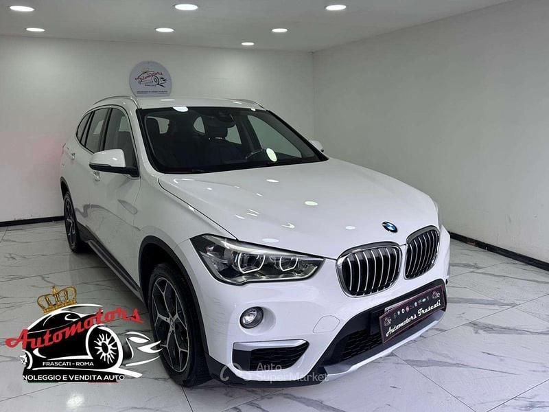 Usata BMW X1 xLine 150 CV (110 kW) 2018 Bianco SUV