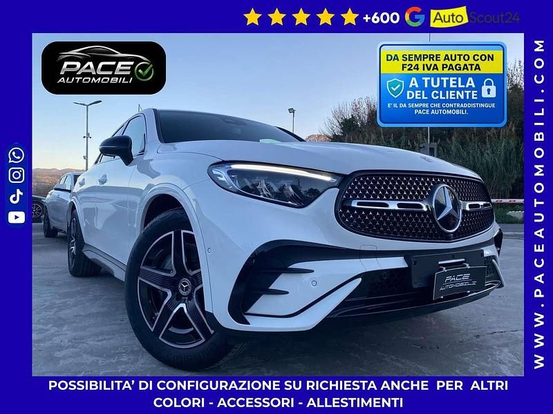 Usata Mercedes GLC220 Premium 194 CV (142 kW) 2024 Bianco metallizzato Coupé