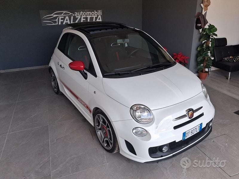 Usata Abarth 500 134 CV (98 kW) 2008 Bianco Berlina