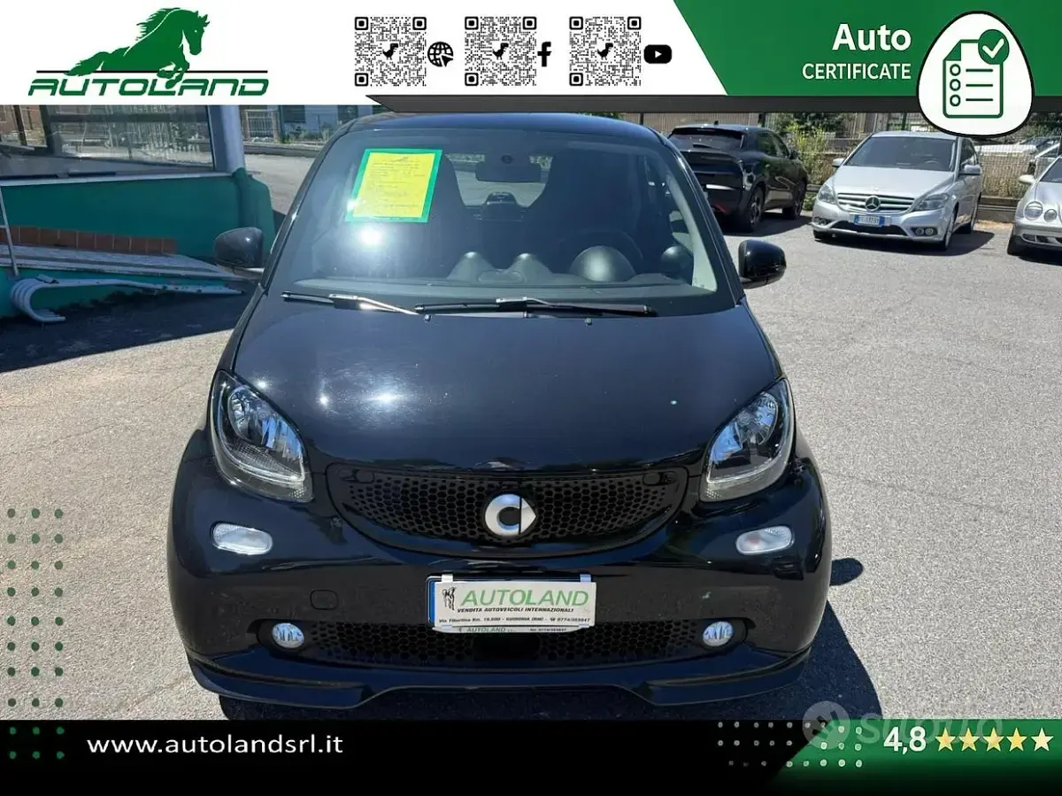 Usata Smart ForTwo Coupé Superpassion 90 CV (66 kW) 2019 Nero Coupé