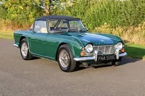Usata Triumph TR4 100 CV (73 kW) 1965 Verde Cabrio
