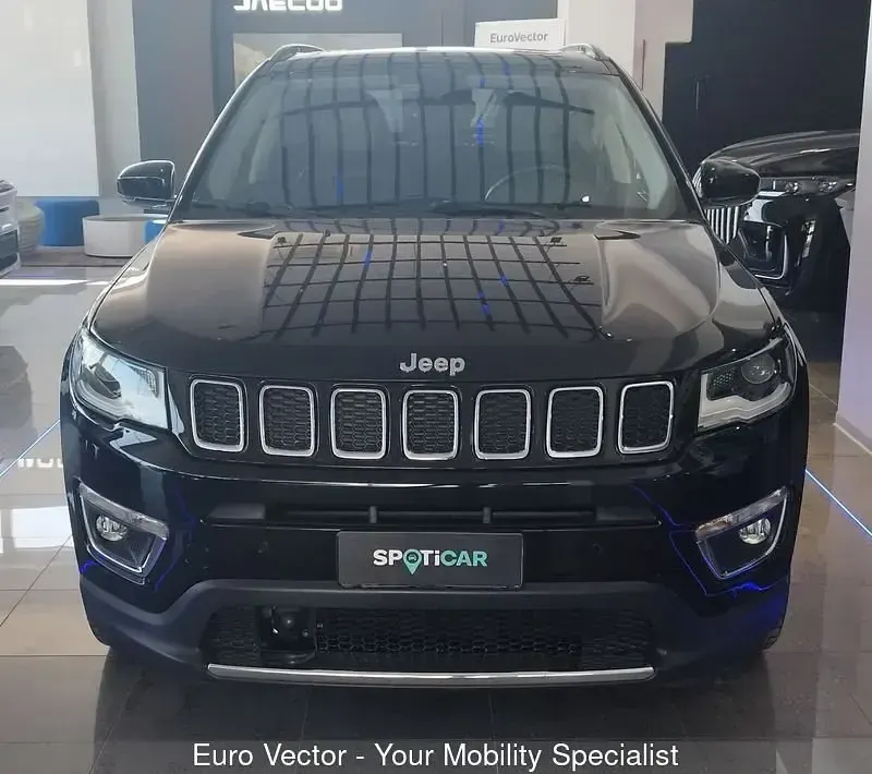 Usata Jeep Compass Limited 120 CV (88 kW) 2018 Nero SUV