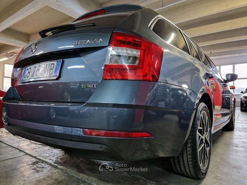 Usata Skoda Octavia G-TEC Executive 131 CV (96 kW) 2020 Blu Station wagon