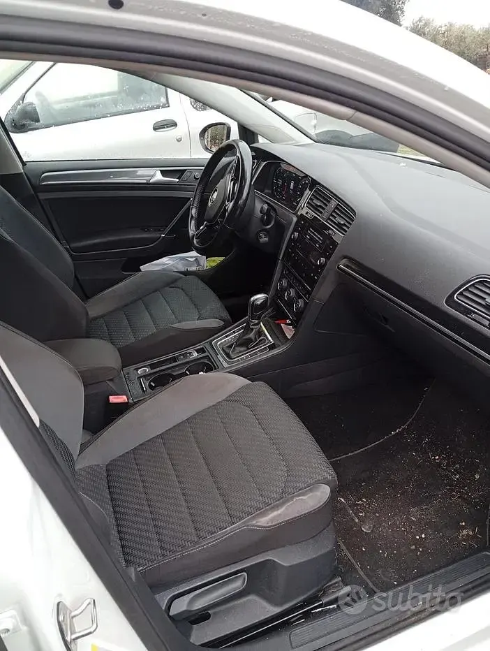 Usata VW Golf VII 116 CV (85 kW) 2017 Bianco Berlina