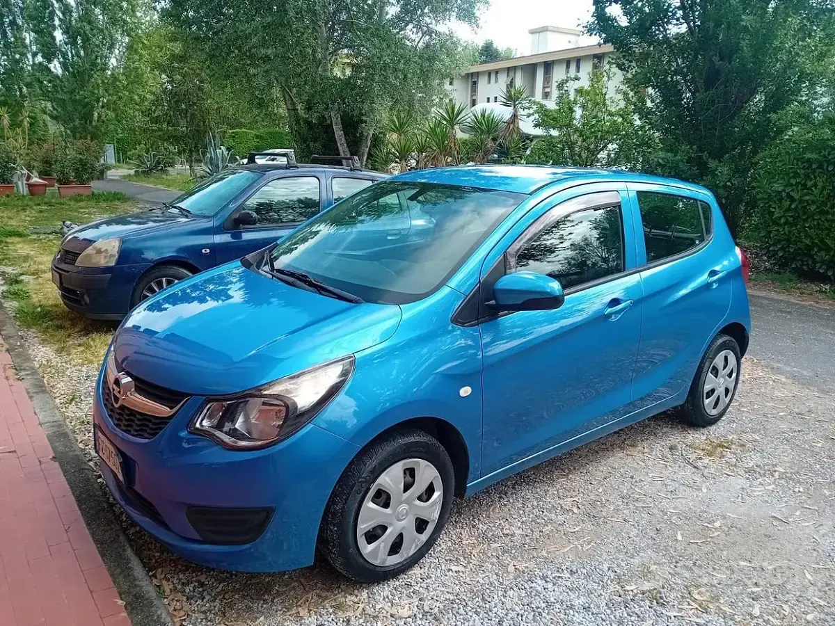 Usata Opel Karl 75 CV (55 kW) 2016 Blu Utilitaria