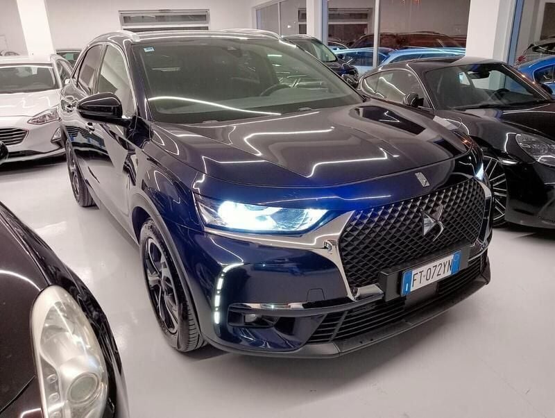 Usata DS Automobiles DS7 Crossback So Chic 131 CV (96 kW) 2018 Blu SUV