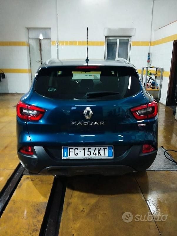 Usata Renault Kadjar Intens 115 CV (84 kW) 2017 Blu SUV