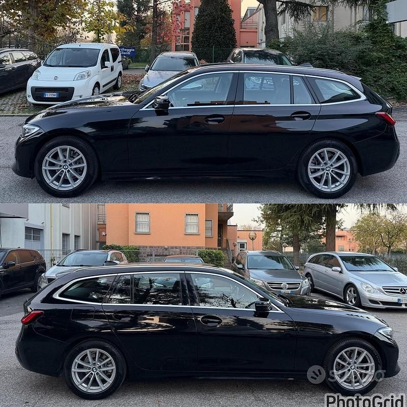 Usata BMW 316 Advantage 122 CV (89 kW) 2021 Nero Station wagon