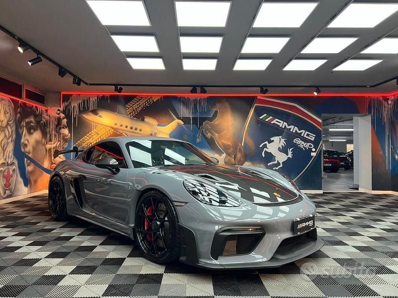 Usata Porsche 718 Cayman GT4 500 CV (367 kW) 2023 Grigio Coupé