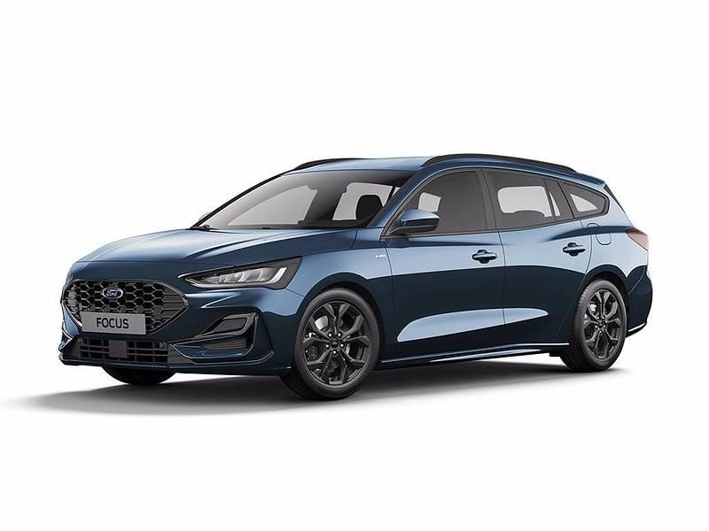 Ny Ford Focus ST-Line 125 HK (91 kW) 2026 Blå Kombi