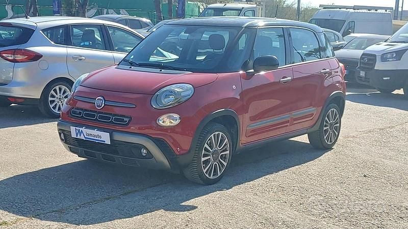 Usata Fiat 500L Cross 90 CV (66 kW) 2018 Rosso Monovolume