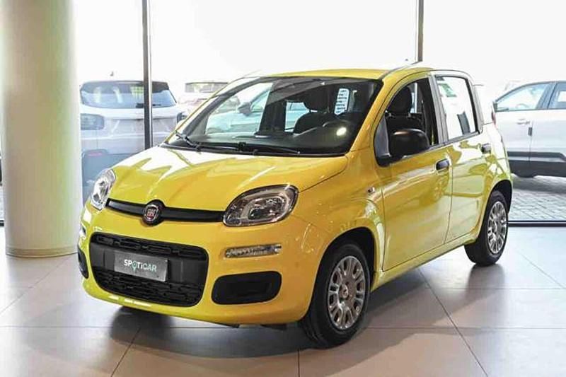 Nuova Fiat Panda Pop 2025 Giallo Utilitaria
