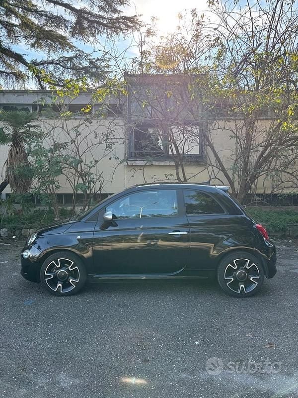 Usata Fiat 500 Rockstar 69 CV (50 kW) 2019 Nero Utilitaria