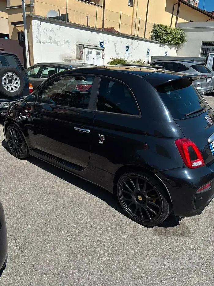 Usata Abarth 595 Pista 160 CV (117 kW) 2017 Nero Berlina
