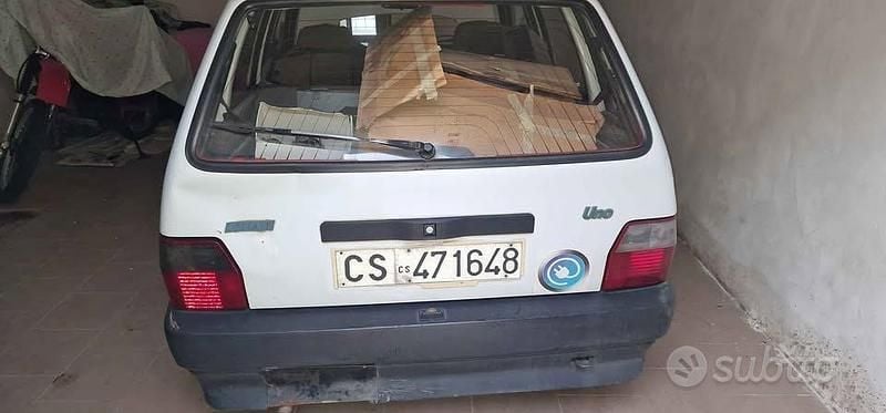 Usata Fiat Uno 1990 Bianco Utilitaria