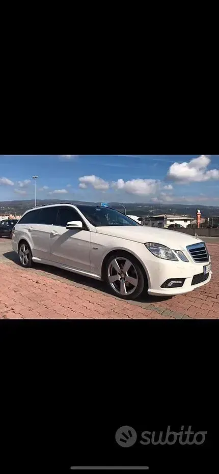 Usata Mercedes E250 204 CV (150 kW) 2011 Bianco Station wagon