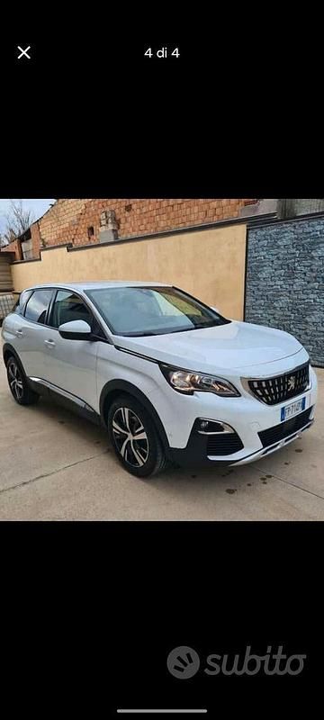 Usata Peugeot 3008 2017 Bianco SUV