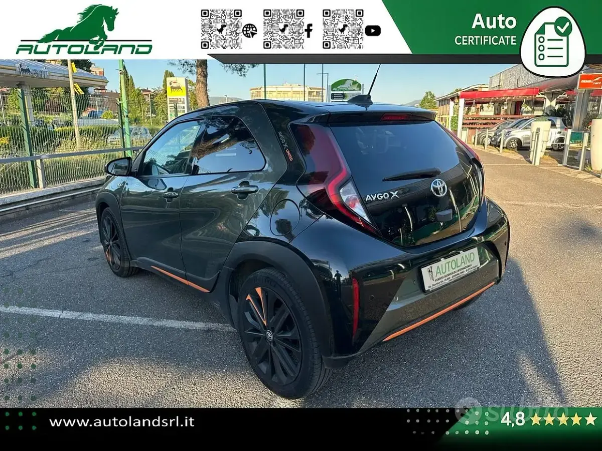 Usata Toyota Aygo X Limited 72 CV (52 kW) 2022 Verde SUV