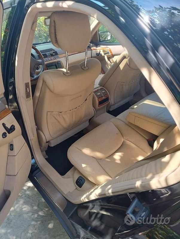 Usata Mercedes S320 224 CV (164 kW) 1999 Nero Berlina