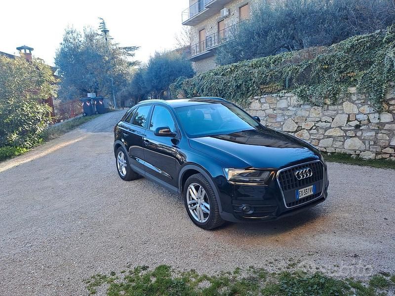 Usata Audi Q3 Ambiente 140 CV (102 kW) 2014 Nero SUV