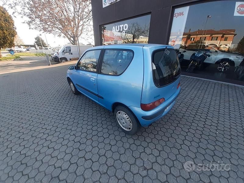 Usata Fiat Seicento 55 CV (40 kW) 1998 Blu Utilitaria