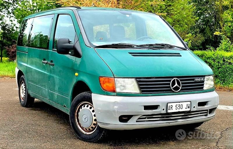 Usata Mercedes Vito 1997 Verde Furgone