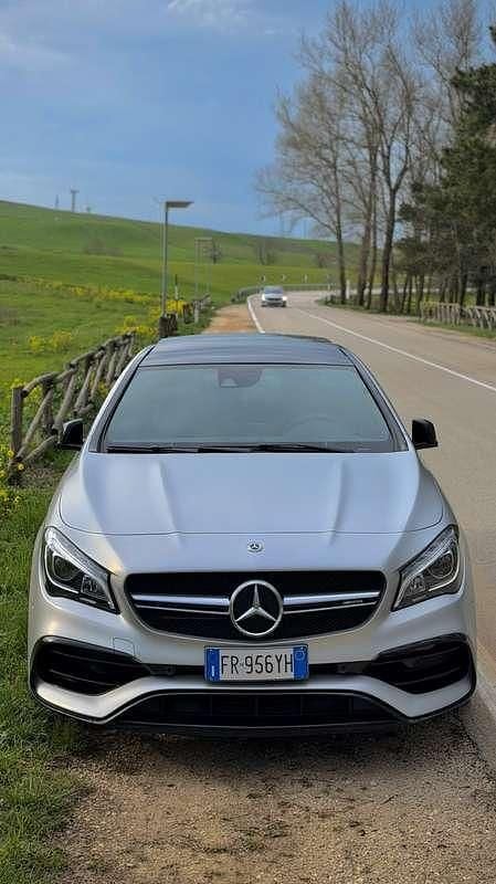 Usata Mercedes CLA45 AMG AMG 381 CV (280 kW) 2018 Grigio Berlina