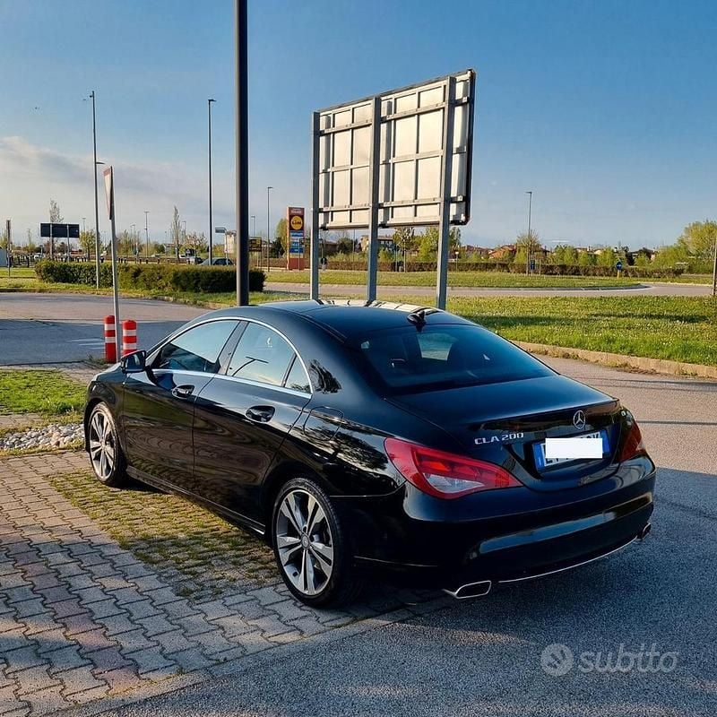Usata Mercedes CLA200 2014 Nero Berlina