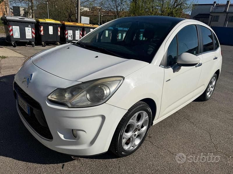 Usata Citroën C3 Exclusive 68 CV (50 kW) 2010 Bianco Berlina